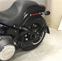 2018 fat bob license plate relocation