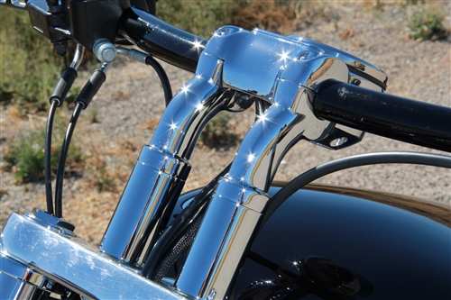 harley breakout handlebar risers