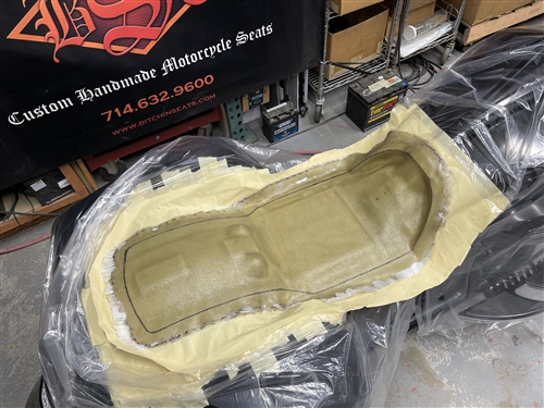 Custom Motorcycle Seat Pan Kit | Fiberglass Seat Pan