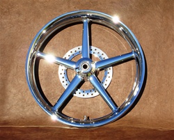 23" x 3.75" Front Rocker and Rocker C Replica Billet Wheel