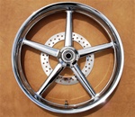 21" x 3.25" Front Rocker and Rocker C Replica Billet Wheel