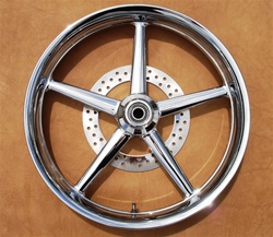 21" x 3.25" Front Rocker and Rocker C Replica Billet Wheel