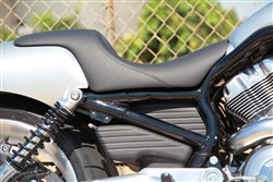 CKT Custom Trim - V-Rod Motorcycle Seat featuring Louis