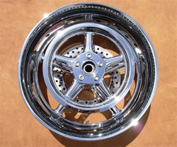 18" x 8.5" Rear Rocker and Rocker C Replica Billet Wheel